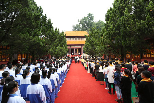 祭孔大典现场 祭孔大典现场