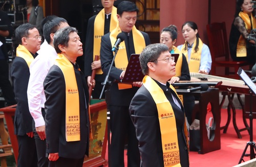 释奠礼现场 释奠礼现场